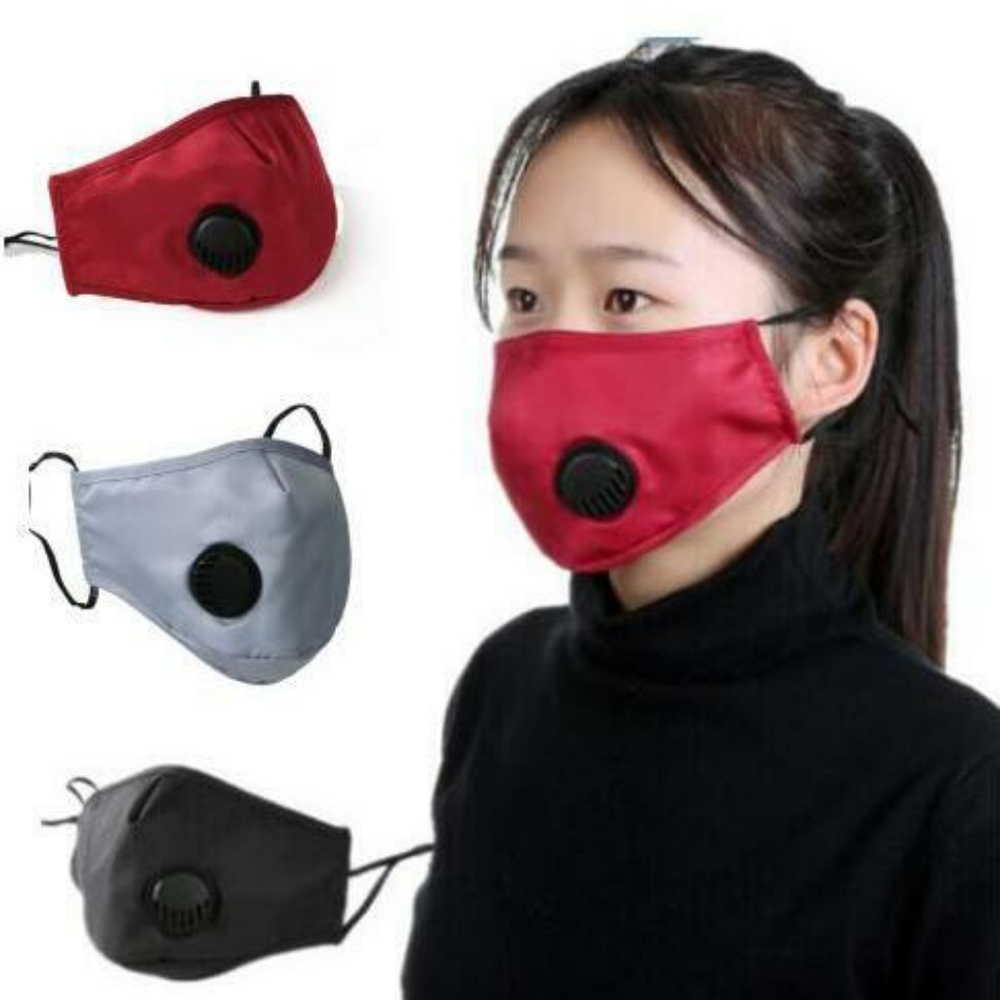 Reusable Air Valve  Mask W/1 Filter